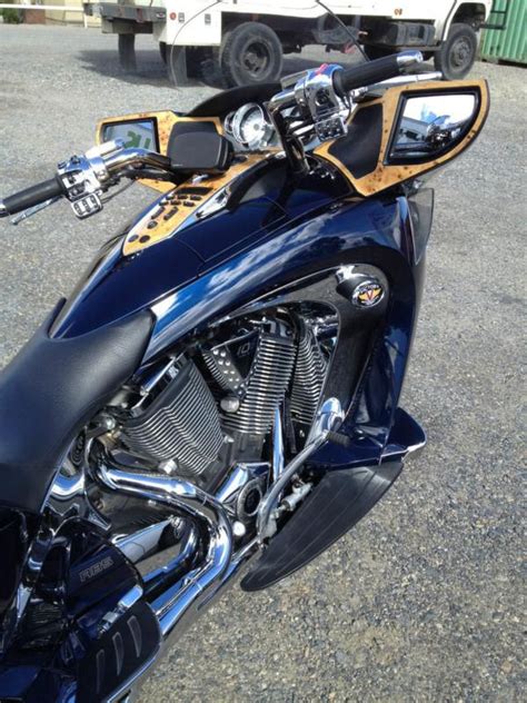Buy 2011 Victory Vision Tour Abs Custom Blue Chrome And On 2040 Motos
