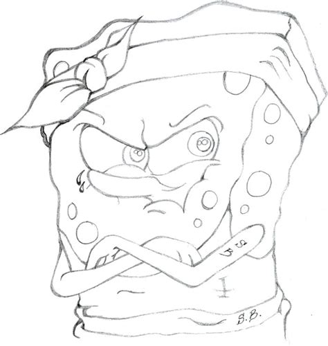 Spongebob squarepants is one of the greatest animated television shows. Gangsta Teddy Bear Drawing at GetDrawings | Free download