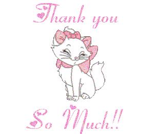 It's improper grammar is popular over the proper grammar thank you very much. Thank you so much!!-Cute Marie.. :: Thank You ...
