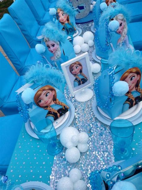 Provide hot chocolate, as well, for some added frozen fun! Frozen Birthday Party