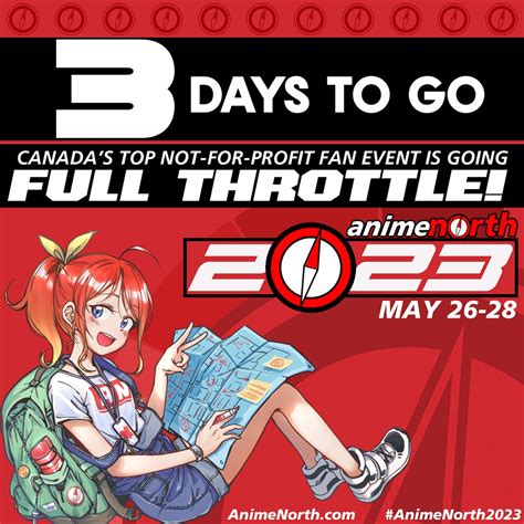 Anime North On Twitter Its Now 3 Days Until Animenorth2023 A