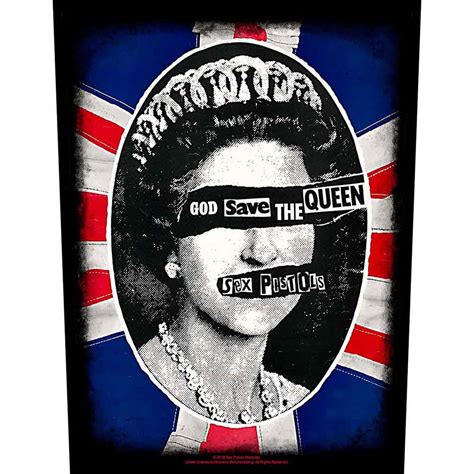 The Sex Pistols Back Patch God Save The Queen Wholesale Only
