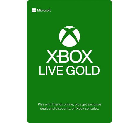 Buy Microsoft Xbox Live Gold Membership 12 Month Subscription Free