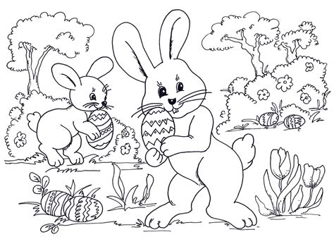 Free printable easter coloring pages includes all your favorite easter images such as easter bunnies, eggs, chickens, animals, flowers and more. Spongebob Easter Bunny Coloring Page - Coloring Home