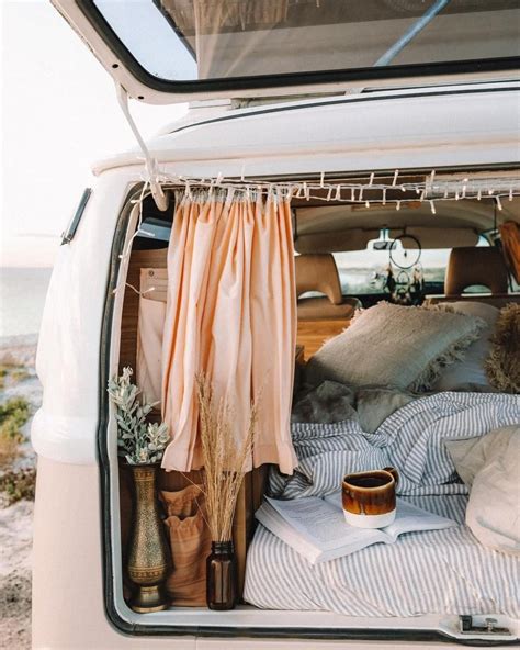 20 Idées Déco De Camping Chic Van Interior Van Living Van Life Hacks
