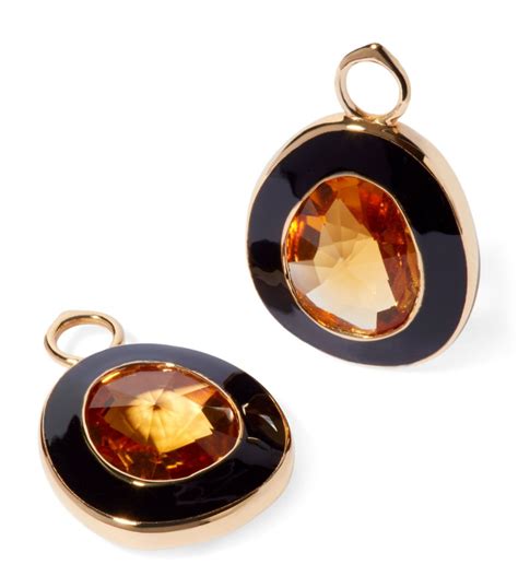 Annoushka Yellow Gold And Citrine Sweetie Earring Drops Harrods Ca