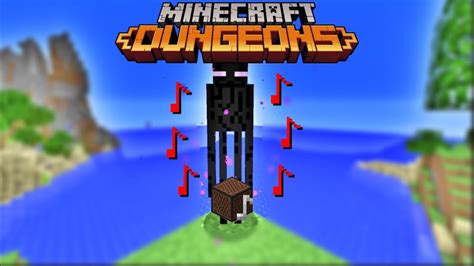 Minecraft Enderman Fight With Minecraft Dungeons Enderman Theme Youtube