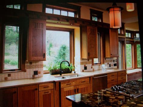 Check out the articles below for more information to help make your next painting project a success. Dark wood kitchen cabinets and window views( stained glass ...