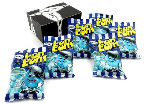 Buy Eiffel Blue Raspberry Bon Bons Chewy Candy 4 Oz Bags In A Blacktie