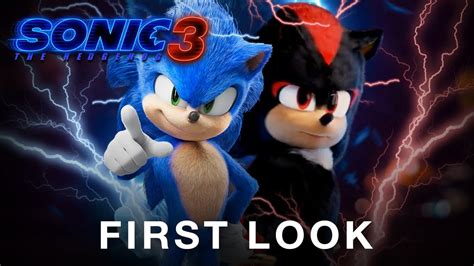 Sonic The Hedgehog 3 2024 First Look Youtube