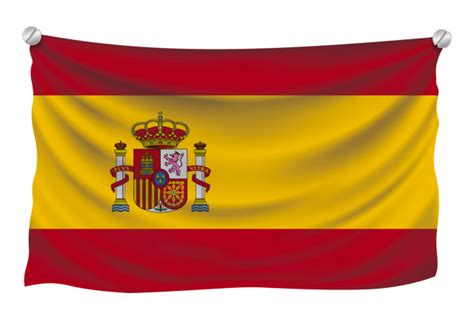Download Small Spain Flag Pole Png Citypng