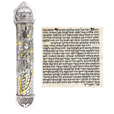 What Is A Mezuzah And How Do You Use It What Is A Mezuzah Judaism