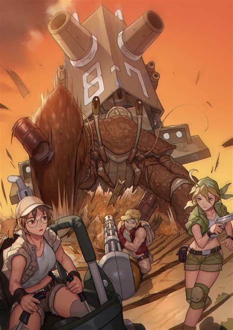 Metal Slug Anime Bopqebeast