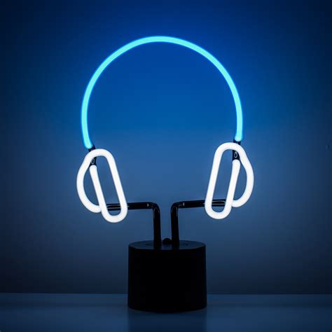 Headphone Neon Light Amped And Co Touch Of Modern