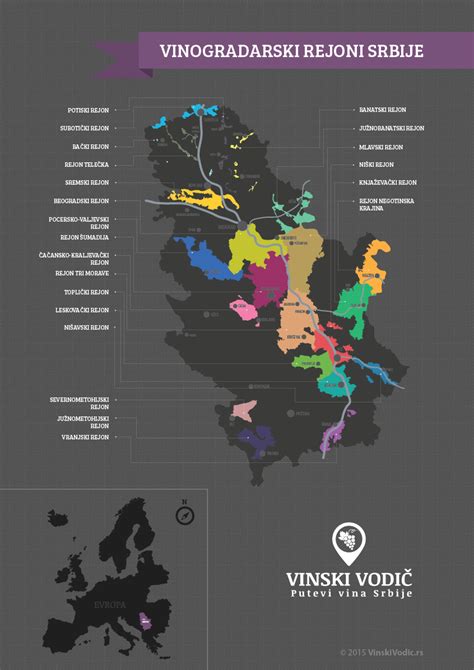 Vinska Mapa Srbije Superjoden