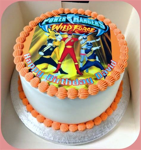 Power Rangers Wild Force Power Ranger Cake Power Rangers Wild Force