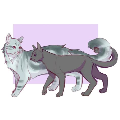 Feathertail And Crowpaw Warrior Cats Art Warrior Cat Drawings Warrior Cats