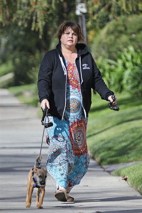 Ex Baywatch Babe Yasmine Bleeth 51 Smiles As She Walks Dog 17 Years