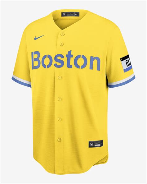 Mlb Boston Red Sox City Connect Mens Replica Baseball Jersey