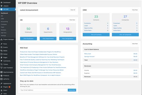Wp Erp V14 Brings A Critical Revamp To The Entire User Interface