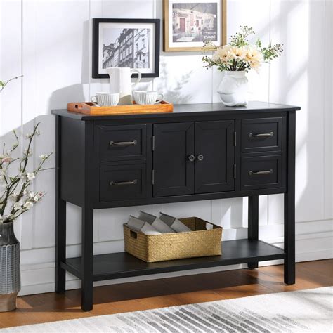 43 Console Table With Drawer Farmhouse Narrow Console Couch Sofa