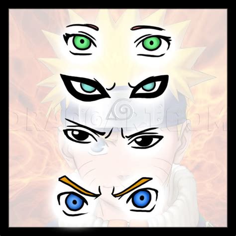 Sharingan eye from naruto illustration, sasuke uchiha naruto uzumaki kakashi hatake madara uchiha itachi uchiha, bloodshot eyes, mirror, spot, cartoon png. How To Draw Naruto Eyes, Step by Step, Drawing Guide, by ...
