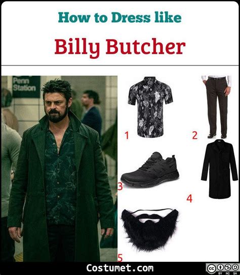 Billy Butcher The Boys Costume For Cosplay And Halloween 2023