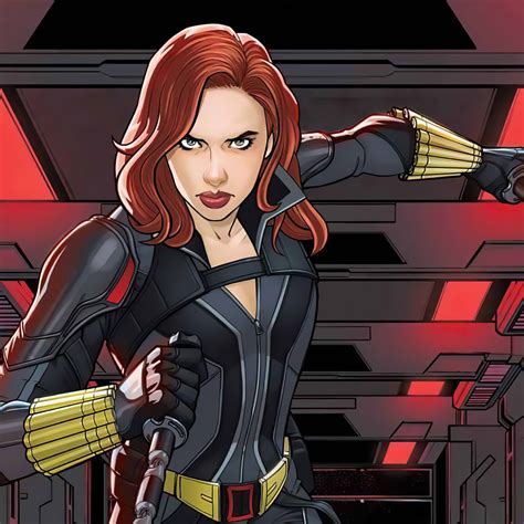 1024x1024 Black Widow 2020 Comic Poster 1024x1024 Resolution Hd 4k Wallpapers Images