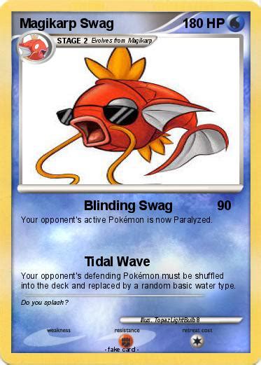 Pokémon Magikarp Swag 3 3 Blinding Swag My Pokemon Card