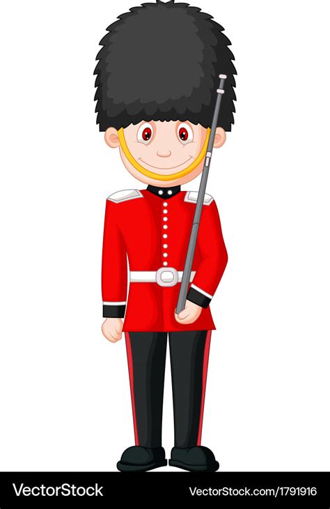 Buckingham Palace Guard Cartoon Guard Guardia Cartone Animato Reale