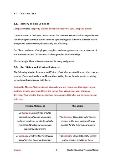 Standard Operating Procedure Pdf Adapted From Ctrg Template Sop Vrogue