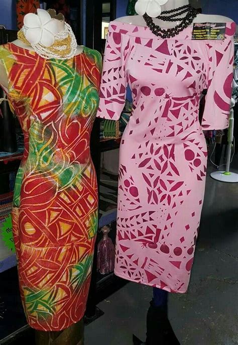 Island Wear Island Outfit Awesome Dresses Nice Dresses Polynesian Dress Aloha Print Fabric