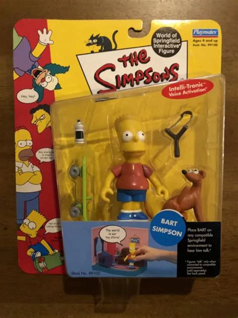 Playmates The Simpsons Bart Simpson World Of Springfield Series 1