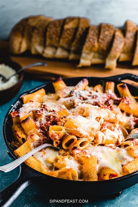 It tastes better, and at the same time, it tastes simpler. Pasta Al Forno - Cheesy baked pasta dish that is so ...