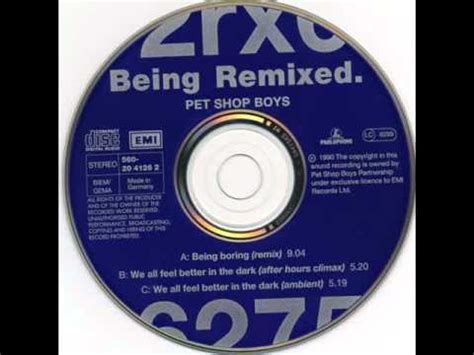 'cause we were never being boring. Pet Shop Boys - Being Boring (Marshall Jefferson 12" Mix ...