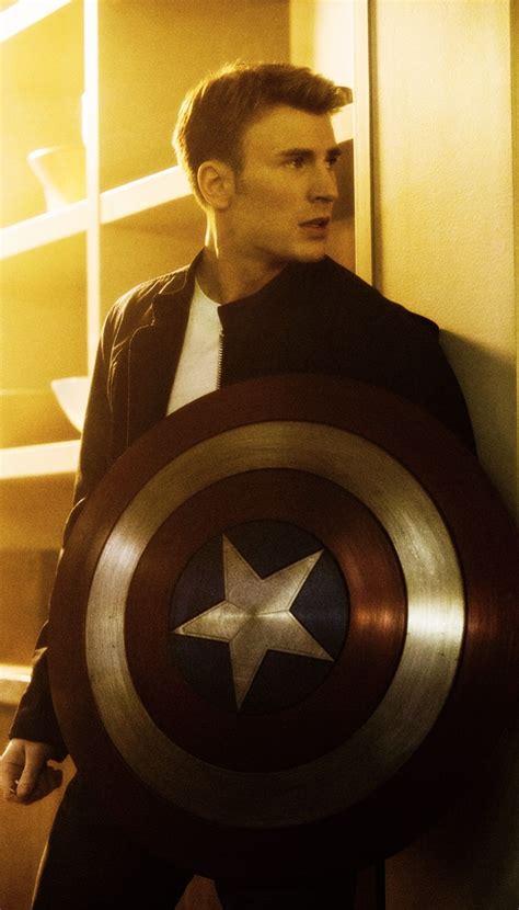 Chris Evans Captain America Scudo Di Capitan America Steve Rogers