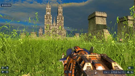 Get to the second switch using the ramps and summon another bounce pad, which will help you get to the final platform where you'll find a red vest (+200 armor). Review: Serious Sam HD: The Second Encounter