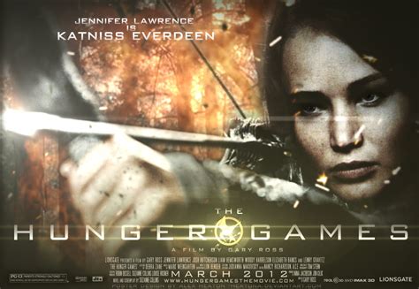 The Hunger Games Fanmade Movie Poster Katniss Everdeen The Hunger Games Movie Fan Art