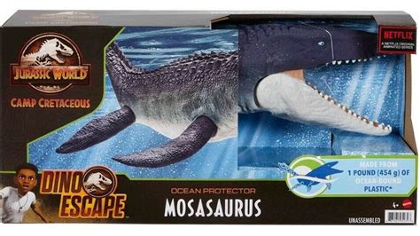 Jurassic World Camp Cretaceous Dino Escape Mosasaurus Exclusive Action