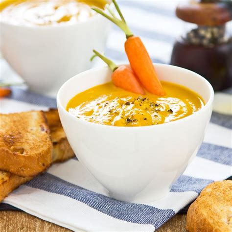 Recette Velouté de carotte au cumin et au curcuma facile rapide