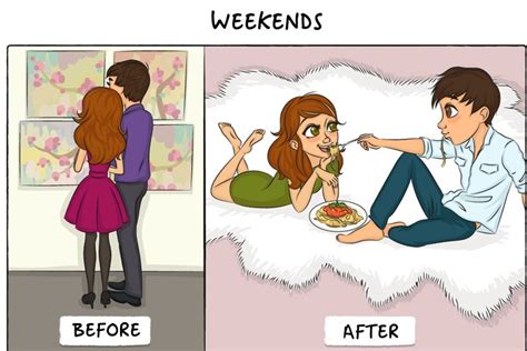 What Life After Marriage Is Actually Like Captured In 5 Cute Illustrations