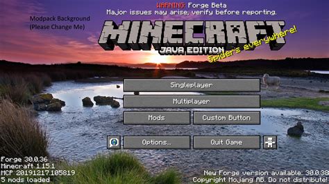 Packmenu Screenshots Minecraft Mods Curseforge