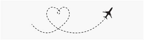 Dotted Heart Line Png