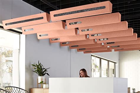 Kirei Acoustic Ceiling Baffle System Offers A Softer Look And Sound To