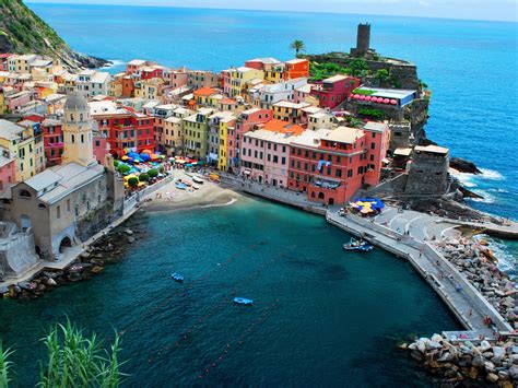 Vernazza Is One Of The Five Towns That Make Up The Cinque Terre Region