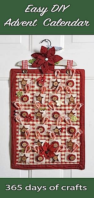 Chic And Easy Diy Advent Calendar Idea 365 Days Of Crafts
