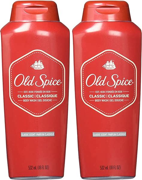 Old Spice Classic Body Wash 18 Oz 2 Pk Mx Salud Y