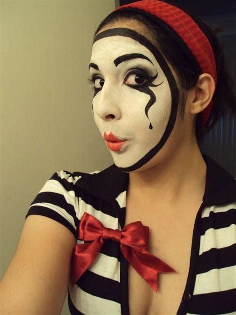 Mime Halloween Makeup Halloween Makeup Diy Cool Halloween Makeup