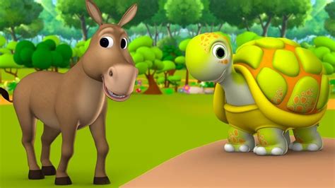 Donkey And Tortoise Friendship Telugu Story గాడిద తాబేలు స్నేహం నీతి