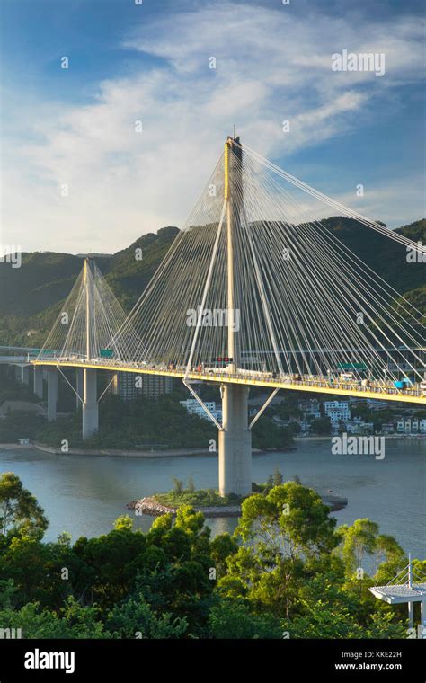 Ting Kau Bridge Tsing Yi Hong Kong China Stock Photo Alamy